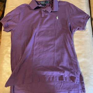 Ralph Lauren purple polo size M
